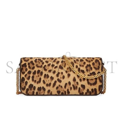 VALENTINO GARAVANI LOCO LEOPARD CALF HAIR SHOULDER BAG W2B0K30XQVK9F (27*13*6cm) VALENTINO GARAVANI LOCO LEOPARD CALF HAIR SHOULDER BAG W2B0K30XQVK9F (27*13*6cm)
